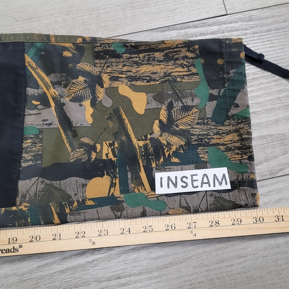🪖Monet Skateboard Pants Mens 34 (fits 38x30) Camo Cargo Streetwear Baggy NWOT - Picture 14 of 16